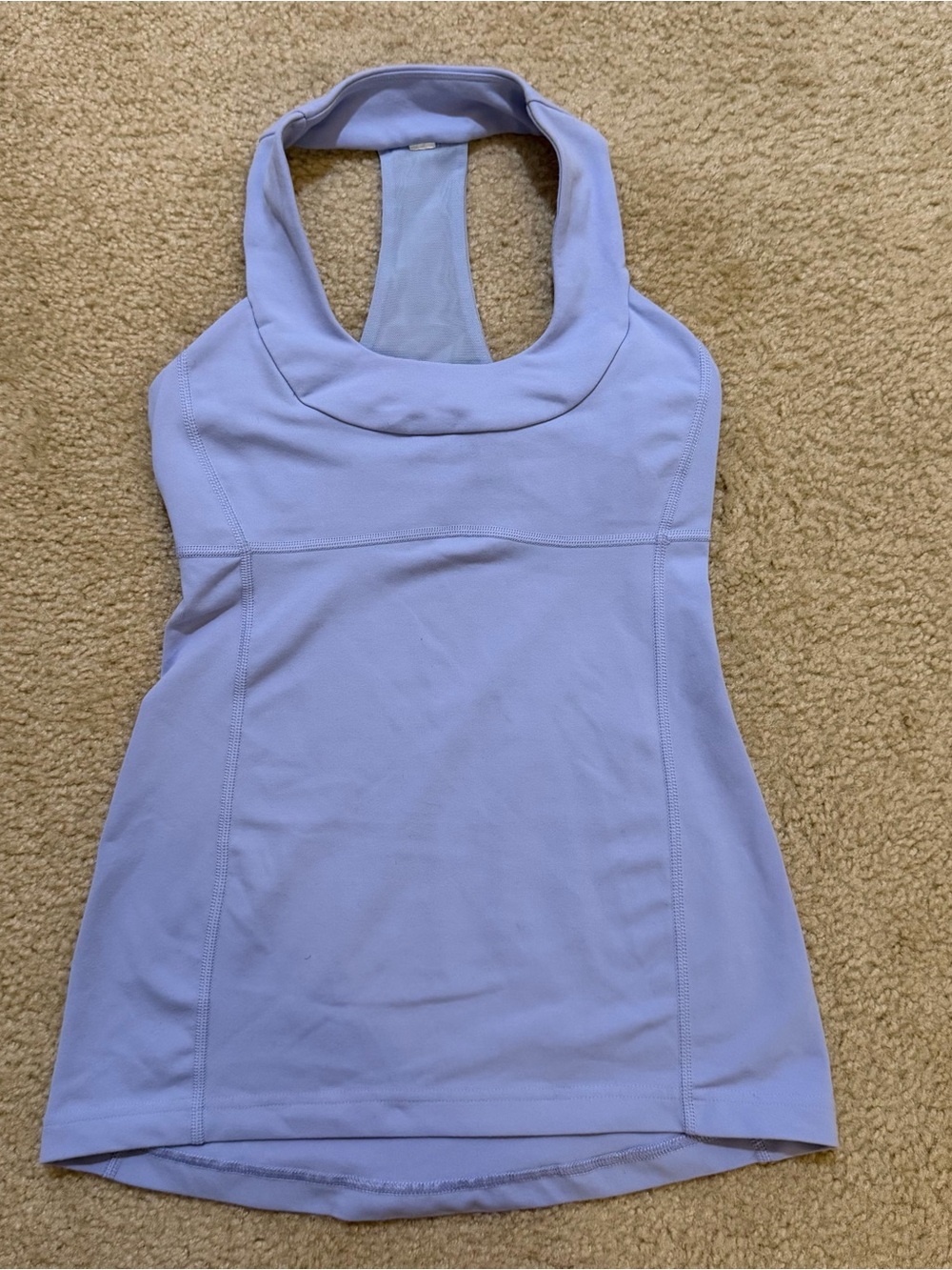 Lululemon Scoop Neck Tank Lavender Dusk Size 4